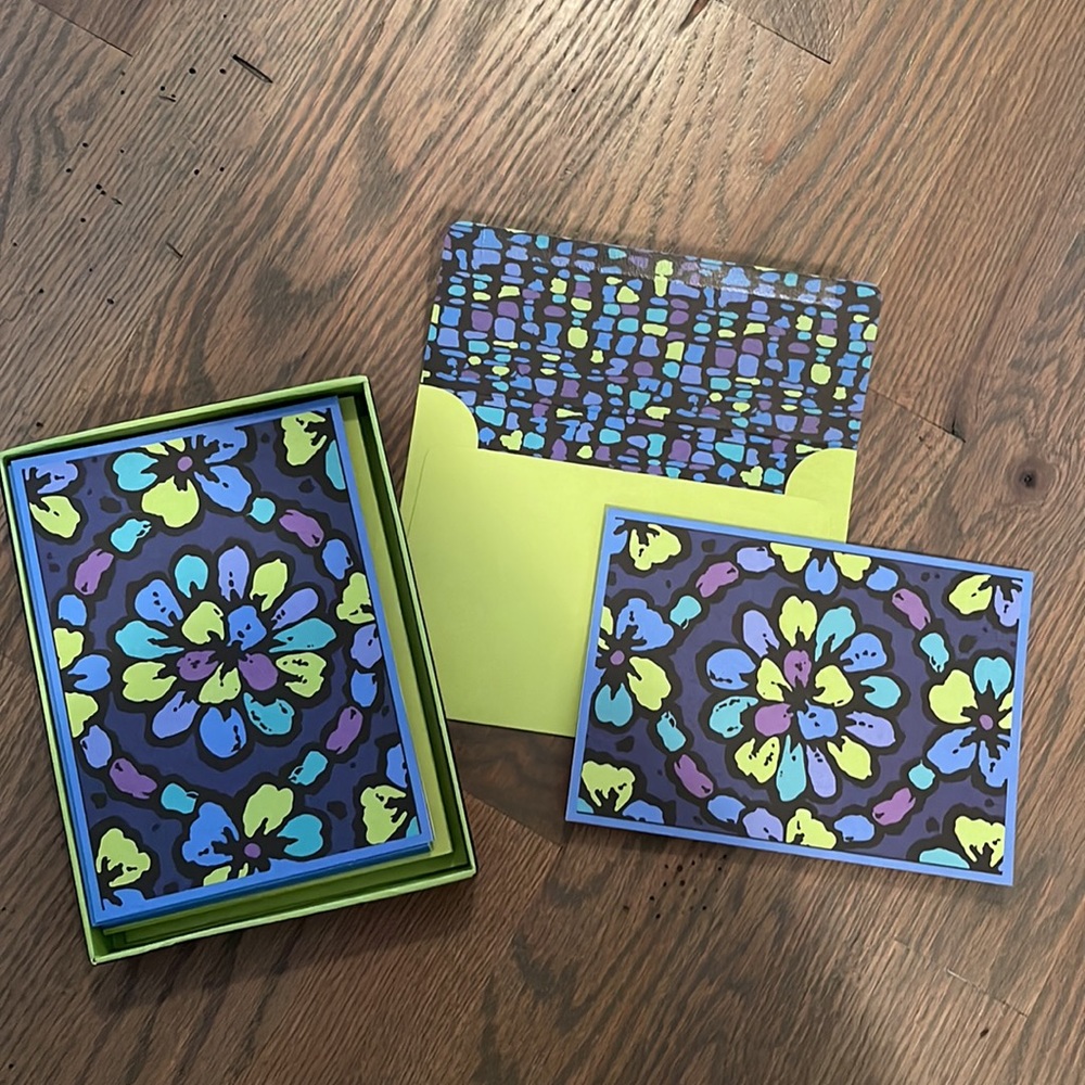 Vera Bradley Stationery Set